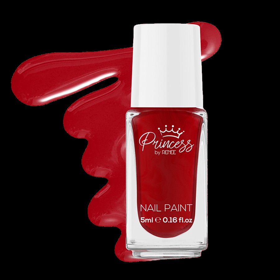 Renee Princess By Bubbles Nail Paint Red Riddle