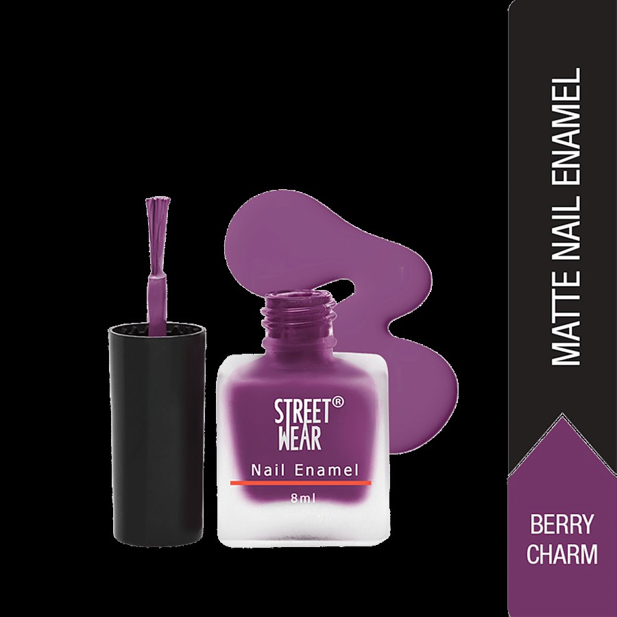 Street Wear Matte Nail Enamel