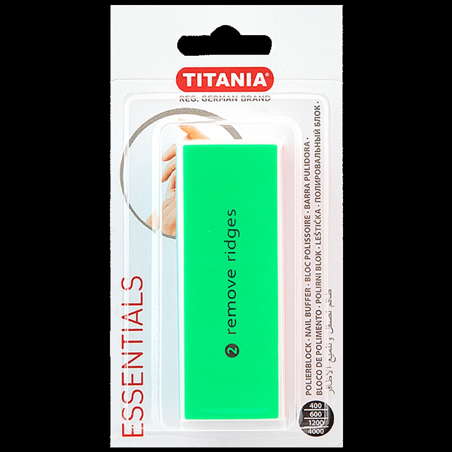 Titania Nail Buffer Block - With 4 Surfaces