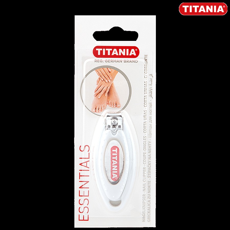 Titania Nail Clipper/Cutter- Chromium-Plated Metal