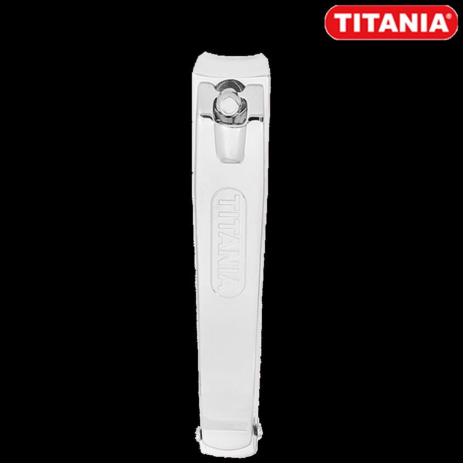 Titania Nail Clipper With Filer - Chromium-Plated