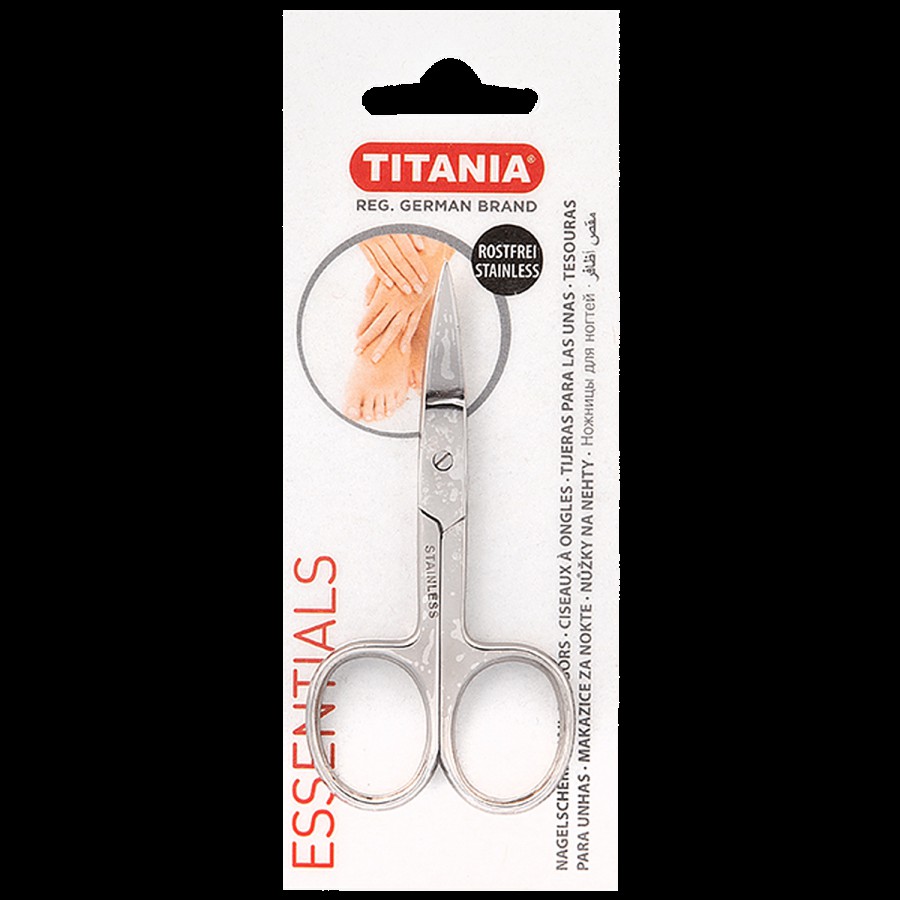 Titania Nail Scissor - Stainless Steel