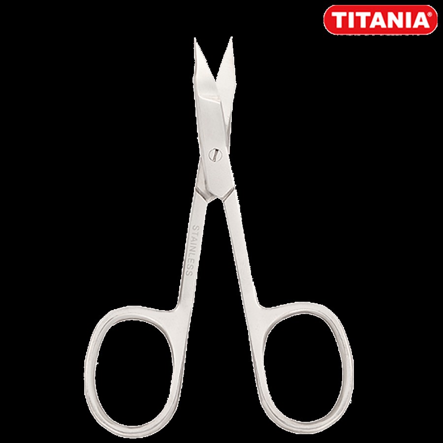 Titania Nail Scissor With Tower Point - Stainless Steel