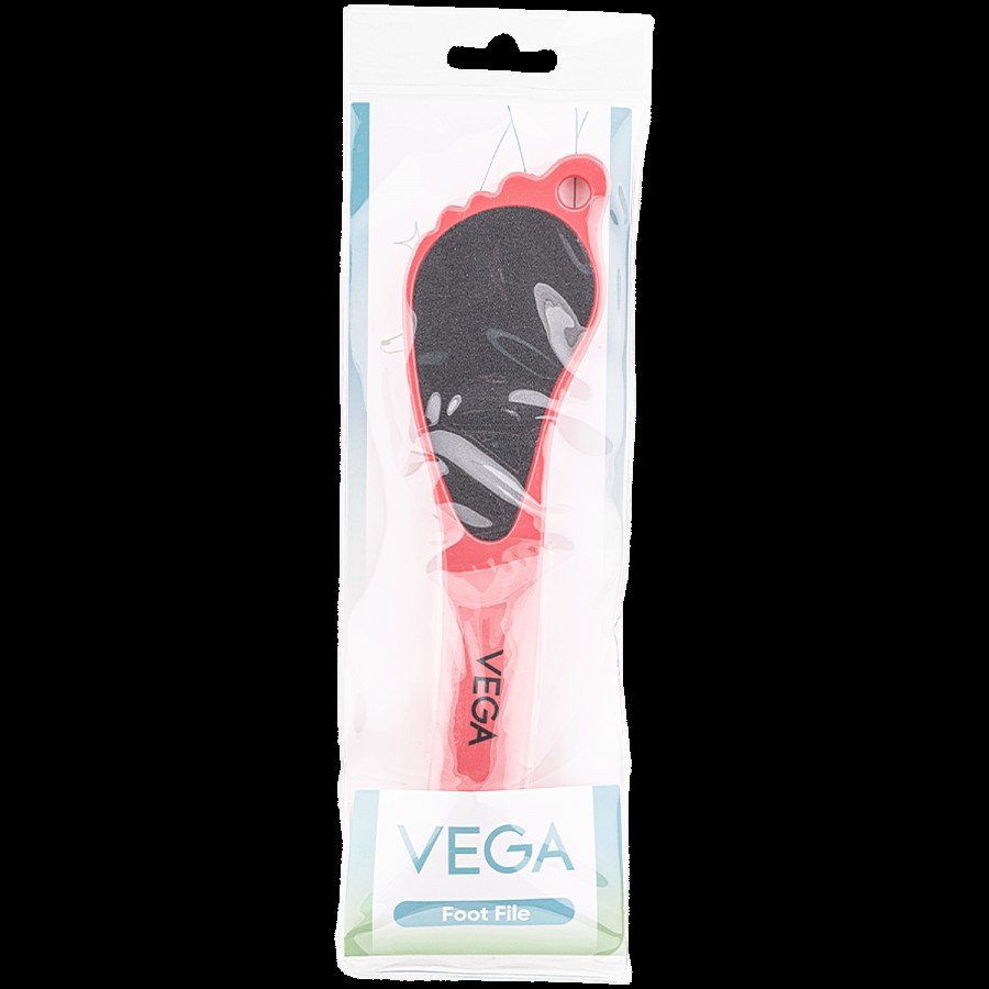 Vega Black Emery Foot File - PD-18