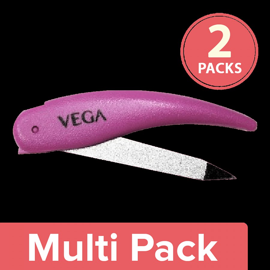 Vega Foldable Nail File - FNF-01