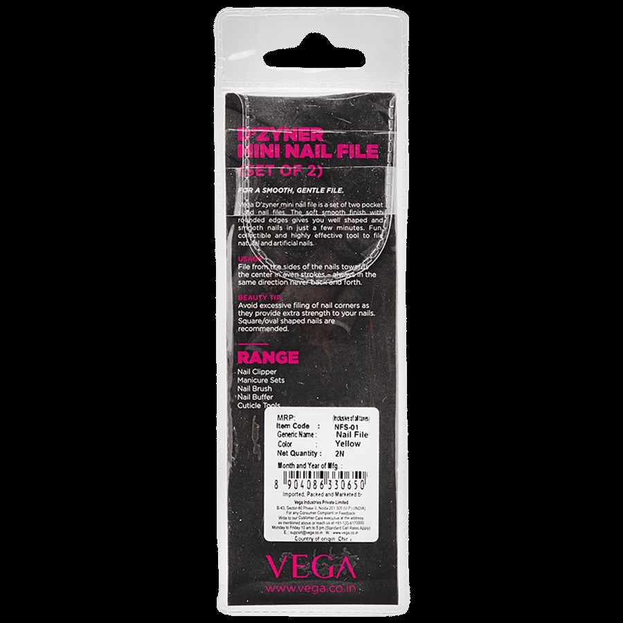 Vega Mini Nail File - NFS-01