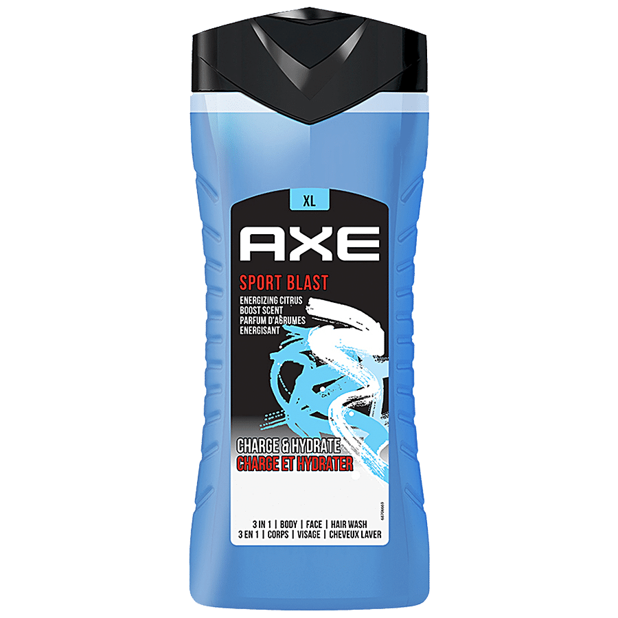 Axe Body wash Sports Blast XL Body Wash - For Men