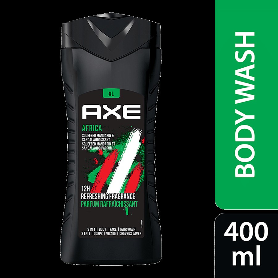 Axe Body Wash Africa XL Body Wash - For Men