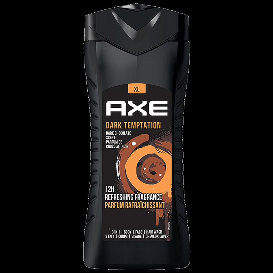 Axe Body Wash Dark Temptation XL Body Wash - For Men