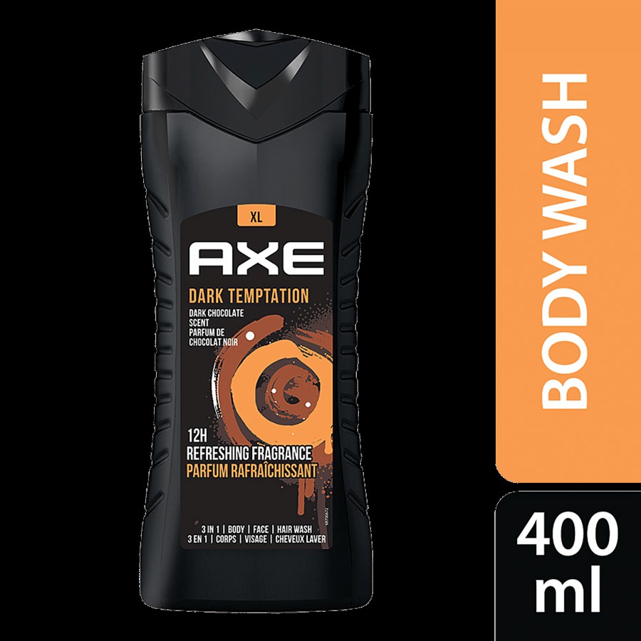 Axe Body Wash Dark Temptation XL Body Wash - For Men