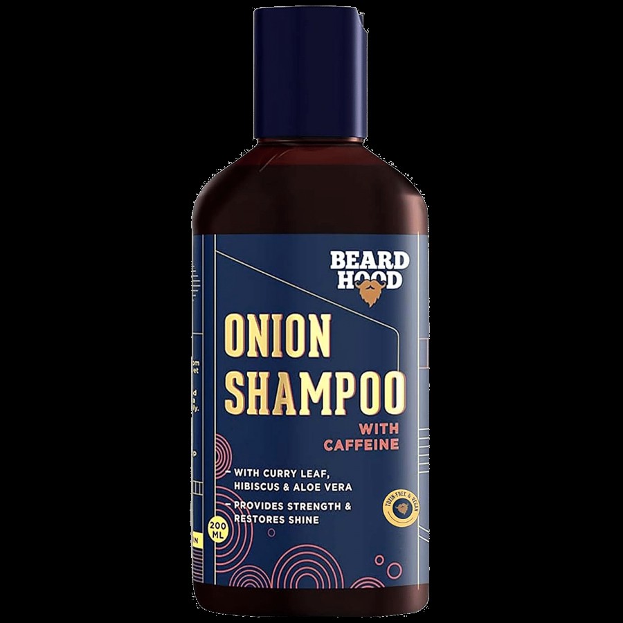 Beardhood Onion Shampoo - With Caffeine