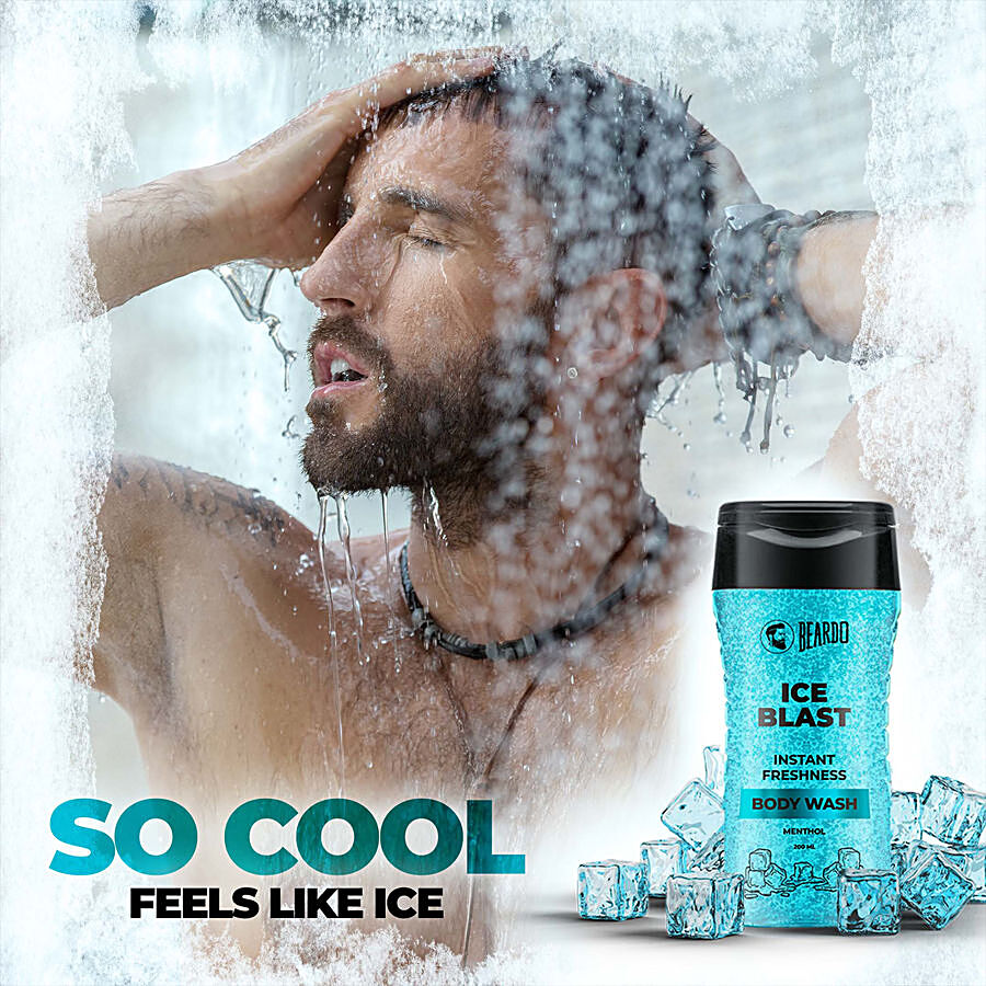 Beardo Ice Blast Body Wash - Instant Freshness