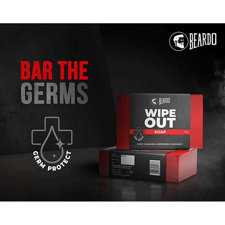 Beardo Soap Bar - Wipeout