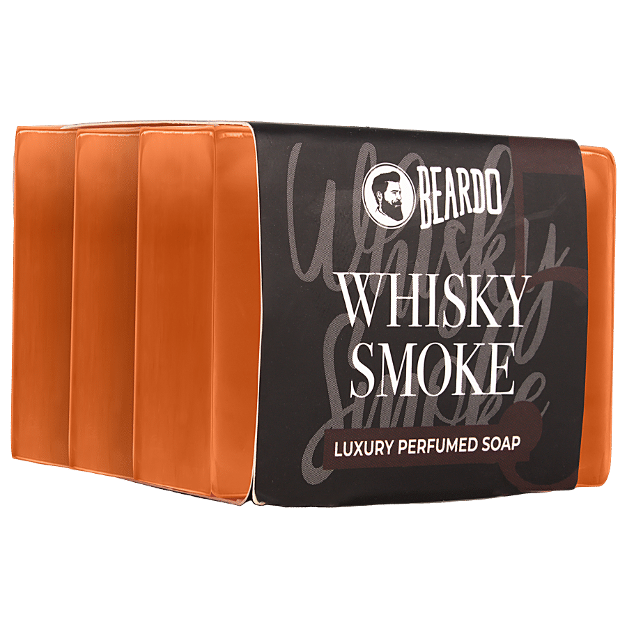 Beardo Whisky Smoke Luxury Perfumed Soap - For Men