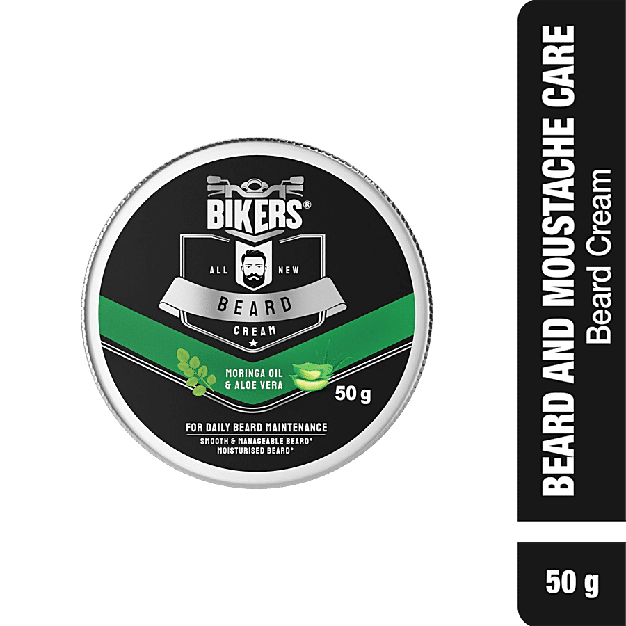 Biker's All New Beard Cream - For Smooth & Manageable