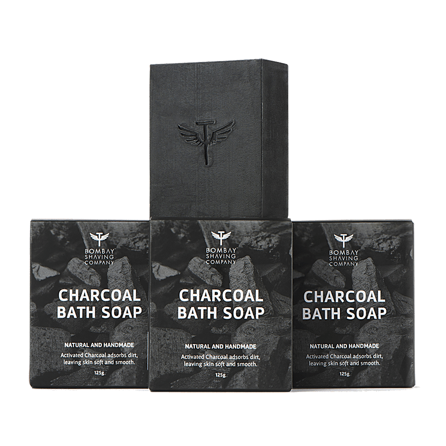 Bombay Shaving Company Charcoal Bath Soap