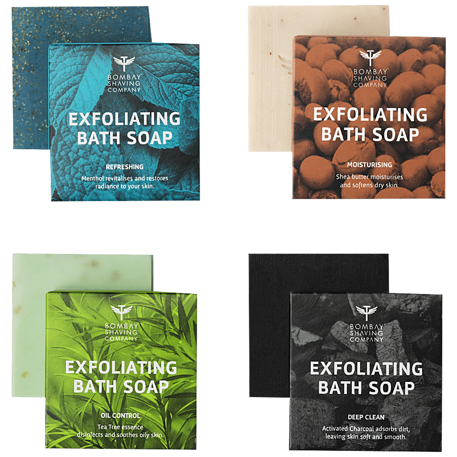 Bombay Shaving Company Exfoliating Bath Soaps