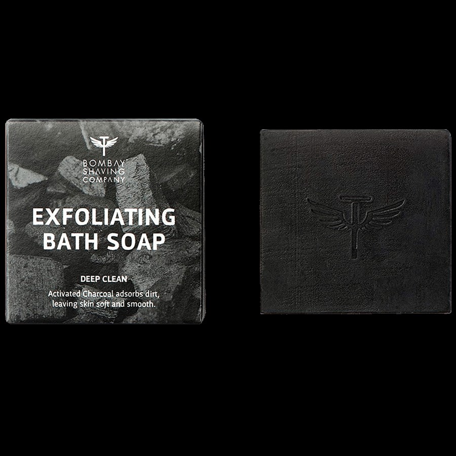 Bombay Shaving Company Deep Cleansing Charcoal Bath Soap