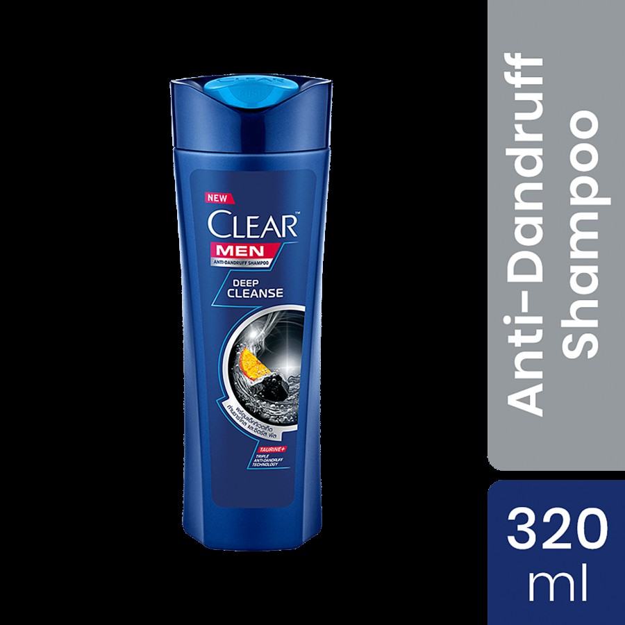 Clear Men Clear Men Deep Cleanse Anti-Dandruff Shampoo for Itchy Scalp