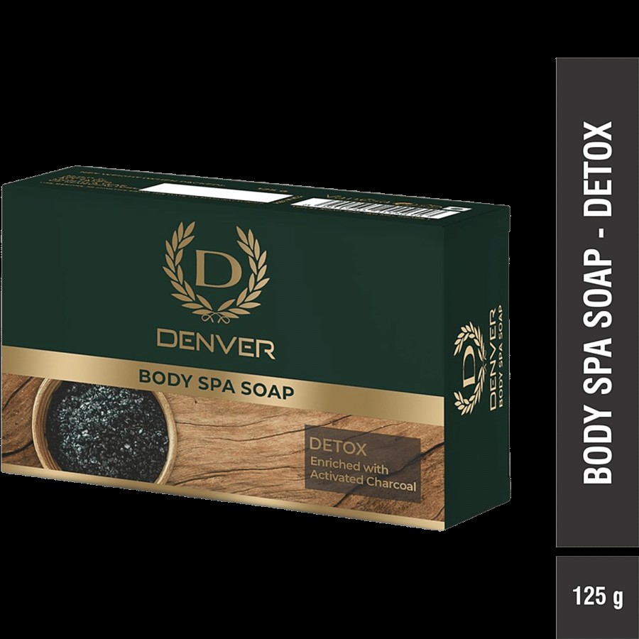 Denver Detox Body Spa Soap - With Activated Charcoal