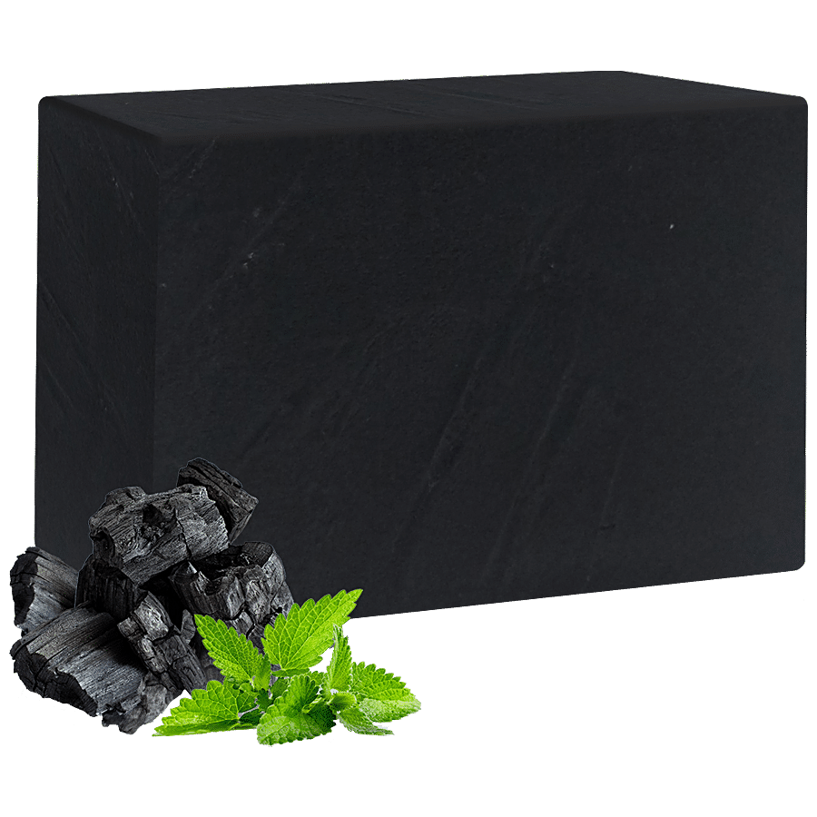 Man Arden Activated Charcoal With Menthol Handmade Luxury Soap