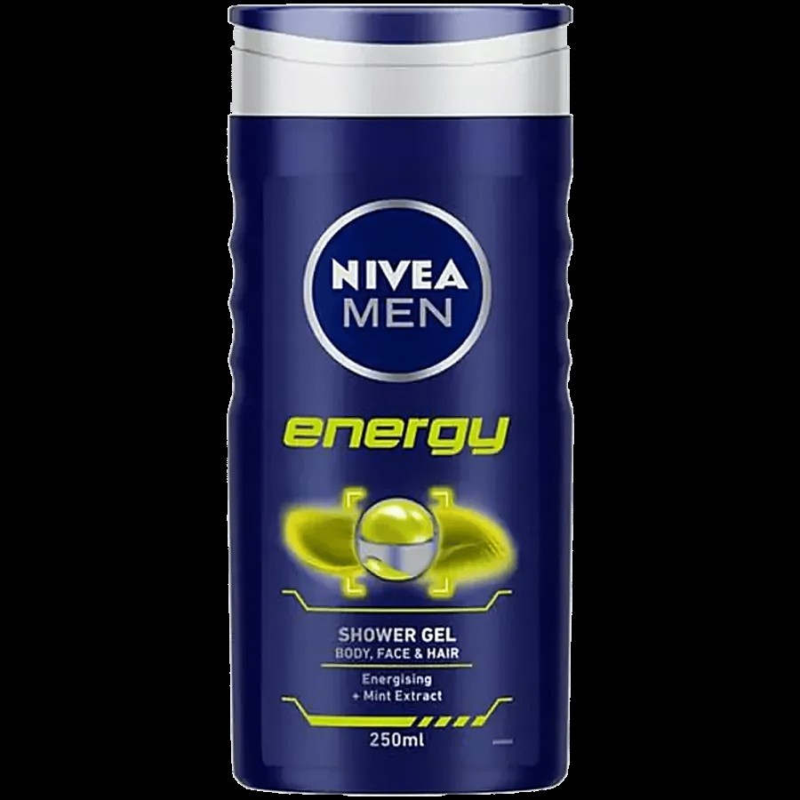 NIVEA Energy Shower Gel With Mint Extracts For Body