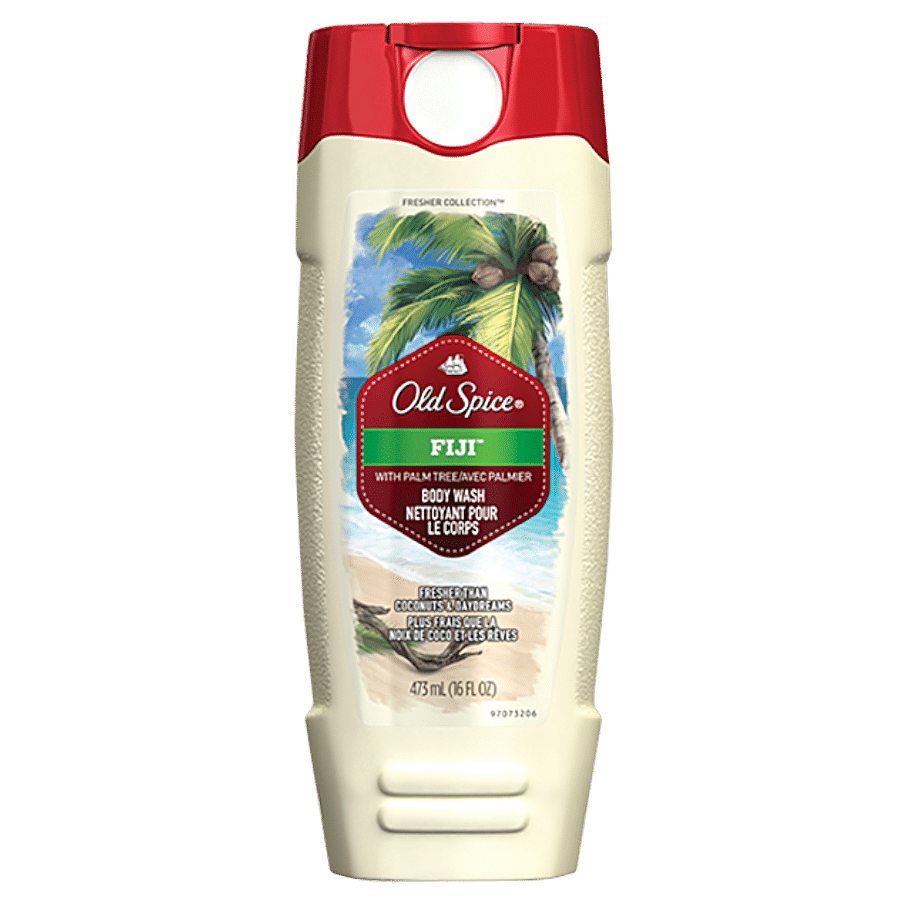 Old Spice Fresher Fiji Scent Body Wash - For Men