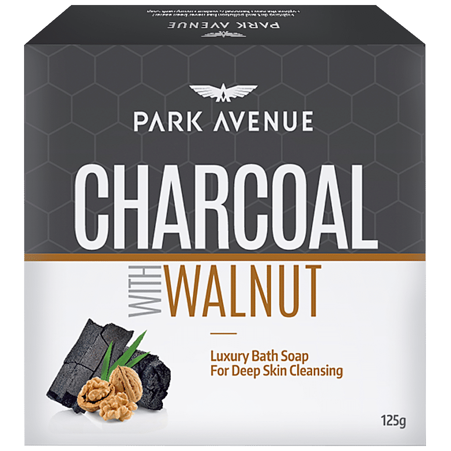 Park Avenue Bathing Soap - Charcoal & Walnut