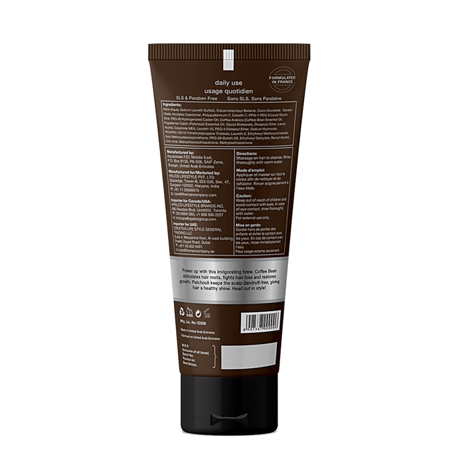 The Man Company Anti Dullness Shampoo With Coffee Bean & Patchouli