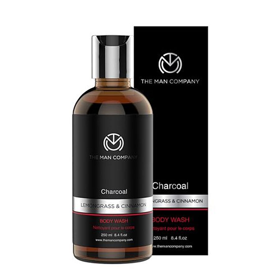 The Man Company Charcoal Body Wash For Men