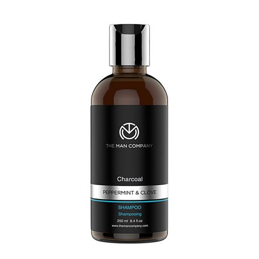 The Man Company Charcoal Shampoo For Oily Scalp