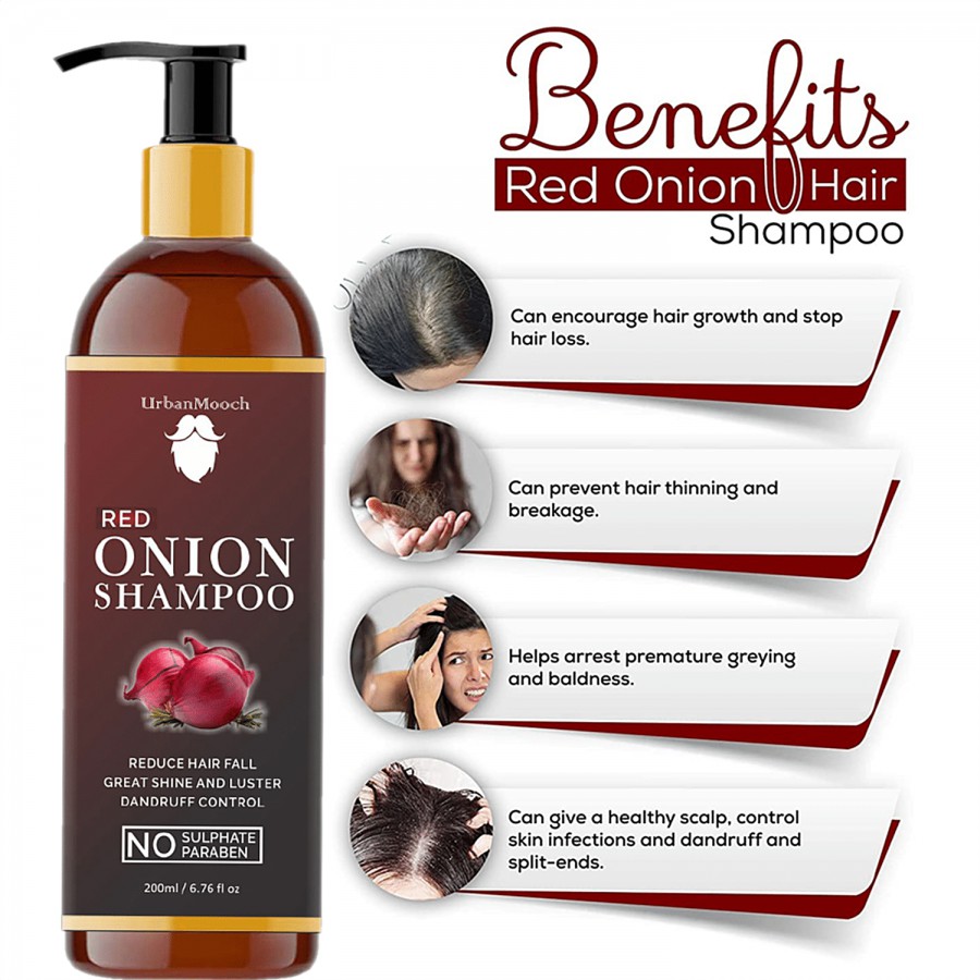 UrbanMooch Red Onion Shampoo