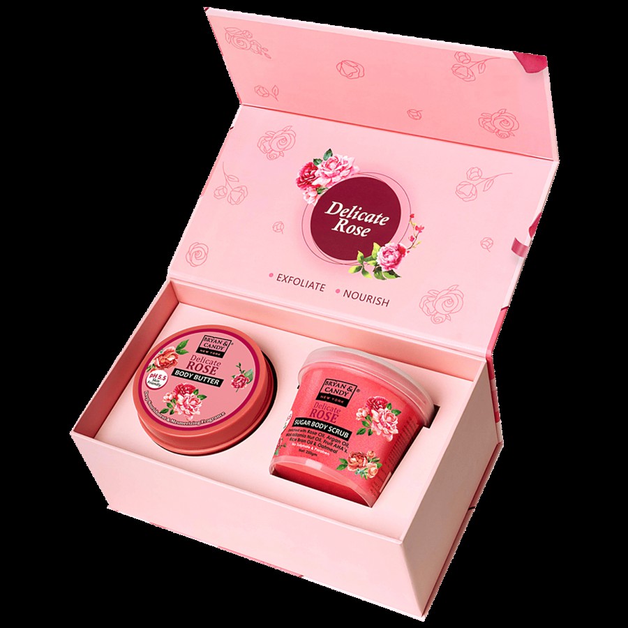 Bryan & Candy  Body Polishing Kit - Delicate Rose