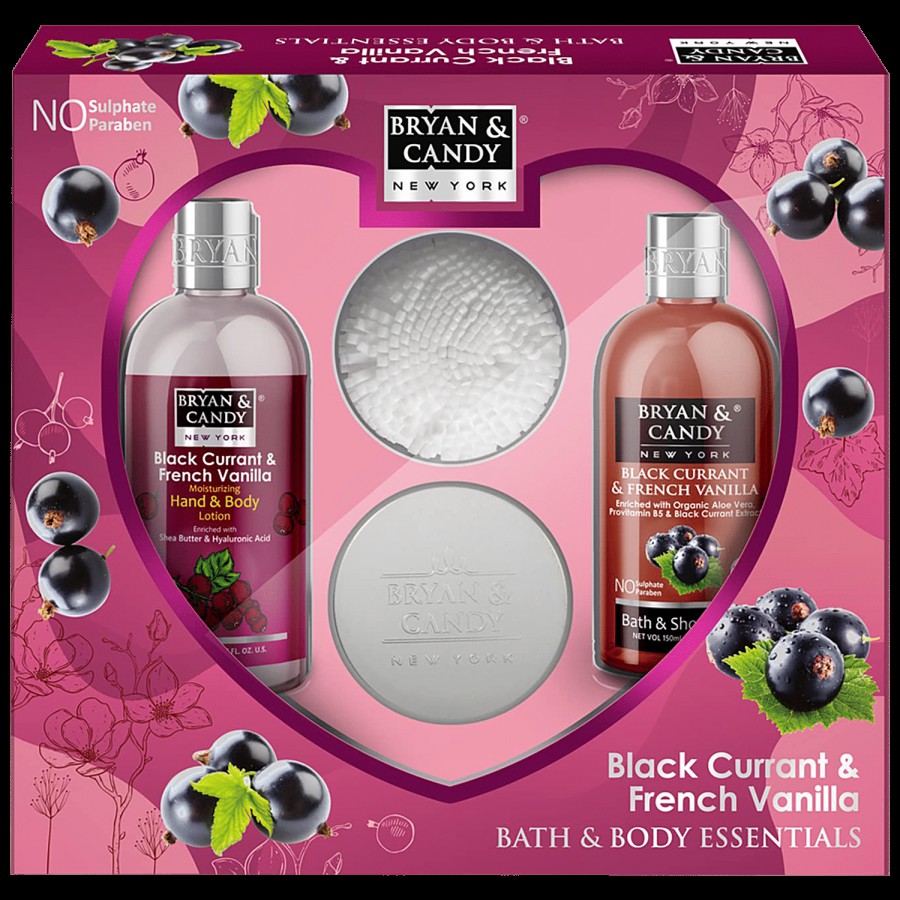 Bryan & Candy  Heart Combo Kit - Black Currant & French Vanilla