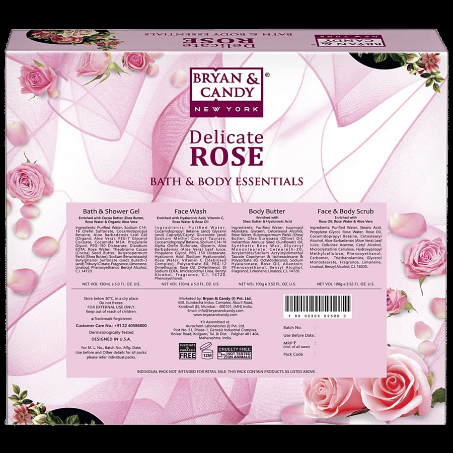 Bryan & Candy  Heart Combo Kit - Delicate Rose