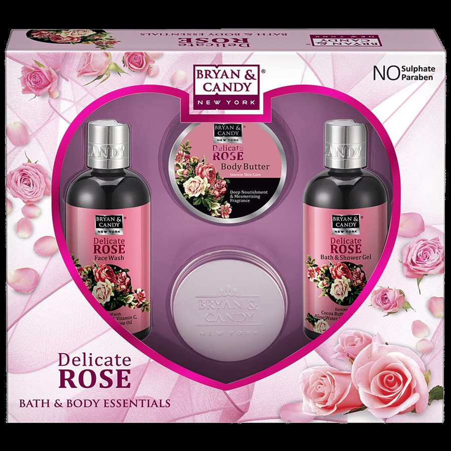 Bryan & Candy  Heart Combo Kit - Delicate Rose