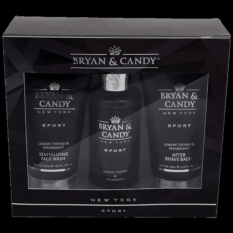 Bryan & Candy  Sport Gift Set - Lemon & Thyme