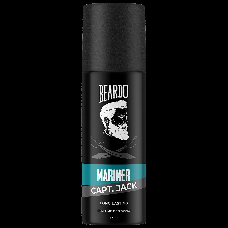 Beardo Mariner Captain Jack Perfume Body Spray - For Men