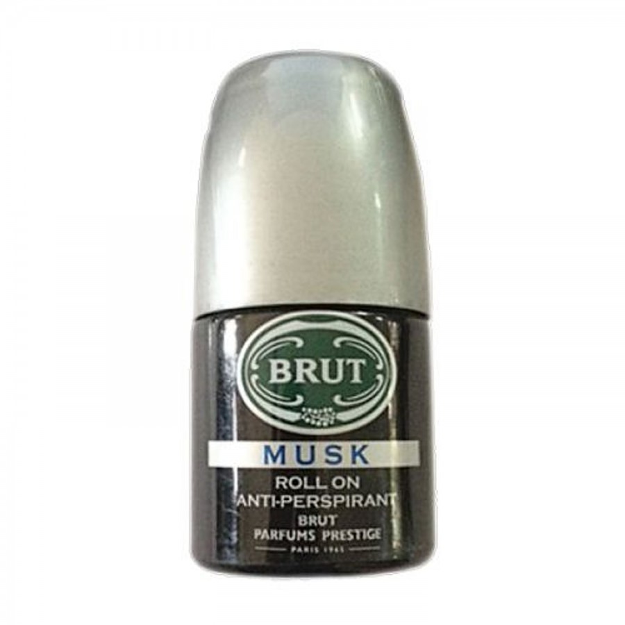 Brut Roll on Glass Deodorant - Musk For Men