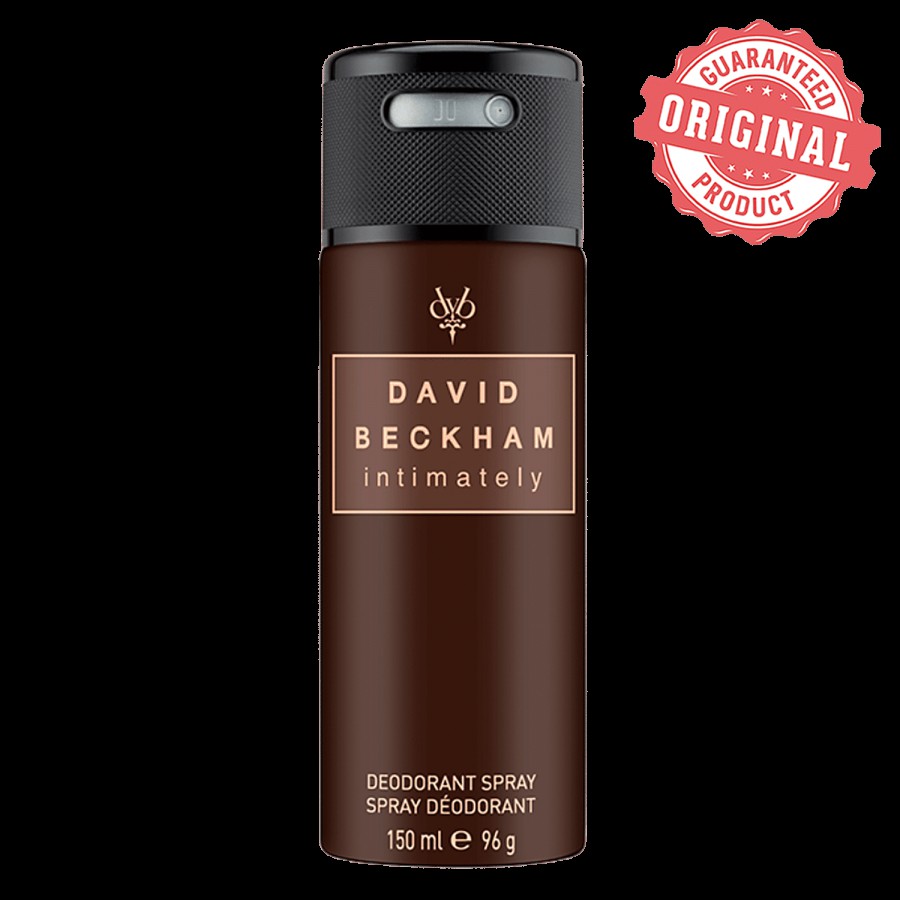 David Beckham Intimately Deodorant Spray - For Men