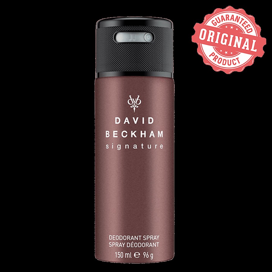 David Beckham Signature Deodorant Spray - For Men