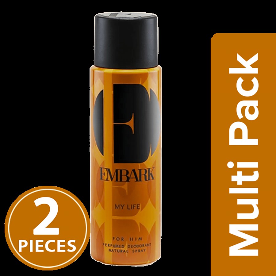 Embark My Life For Him - Perfumed Deodorant Natural Spray