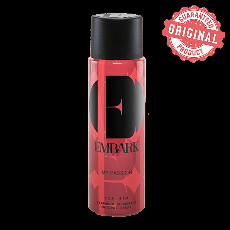 Embark My Passion For Him - Perfumed Deodorant Natural Spray