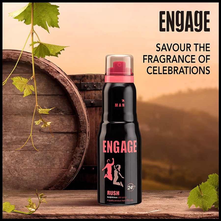 Engage Bodylicious Deodorant Spray - Rush For Men