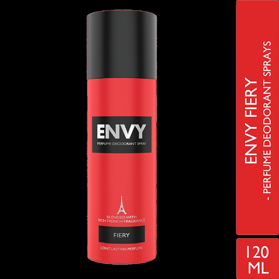 Envy Fiery Perfume Deodorant Spray - Long-Lasting