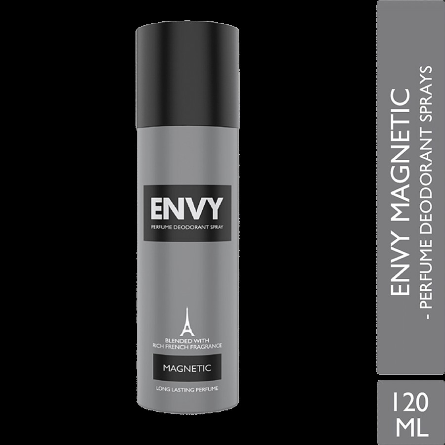 Envy Magnetic Perfume Deodorant Spray - Long-Lasting