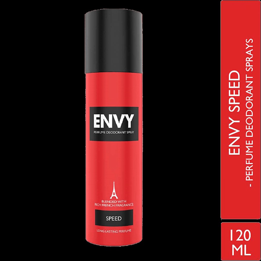 Envy Speed Perfume Deodorant Spray - Long-Lasting