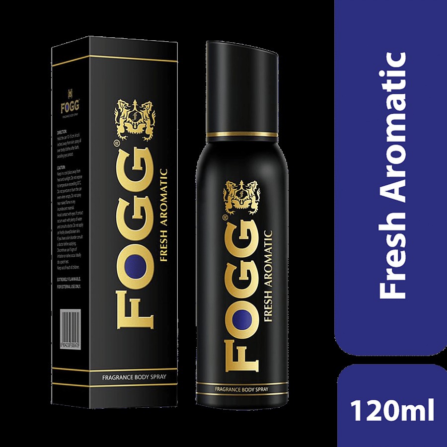 Fogg  Black Series Fresh Aqua Perfume Body Spray - For Men