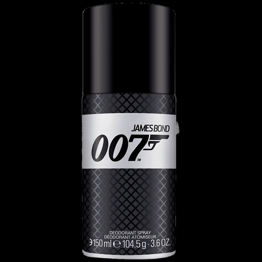 James Bond 007 Deodorant Spray - Skin-Friendly