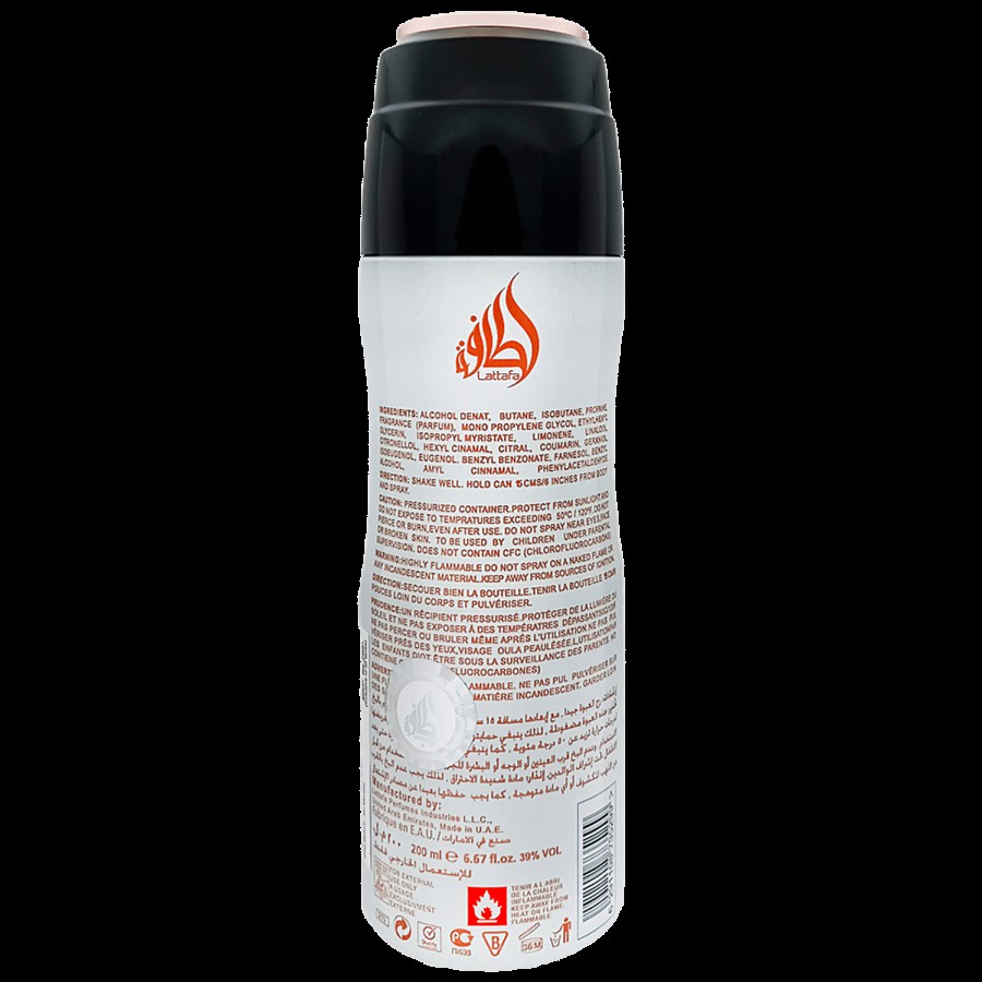 Lattafa Fakhar Pink Deodorant - Imported